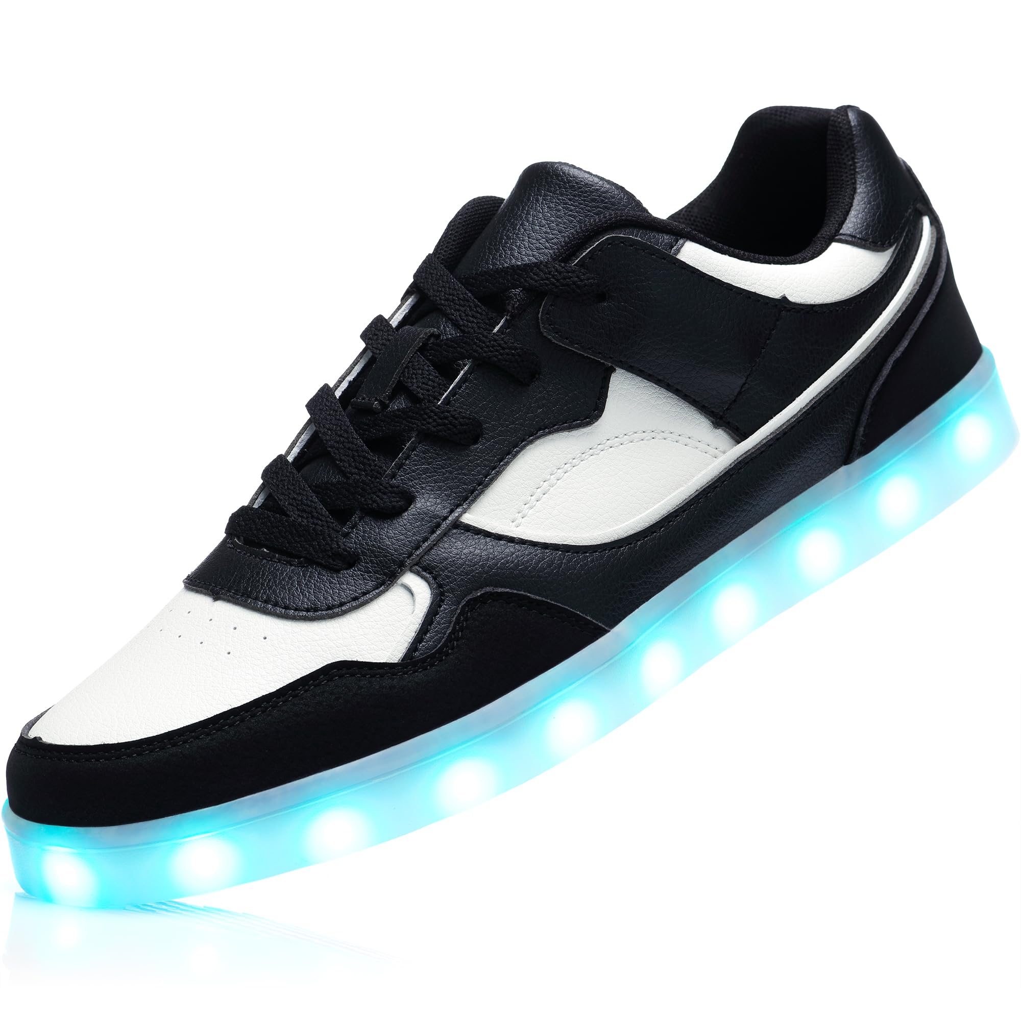 APTESOL Light Up Shoes for Women Men - 11 LED Color Modes Fashion Luminous Shoes with USB Rechargeable