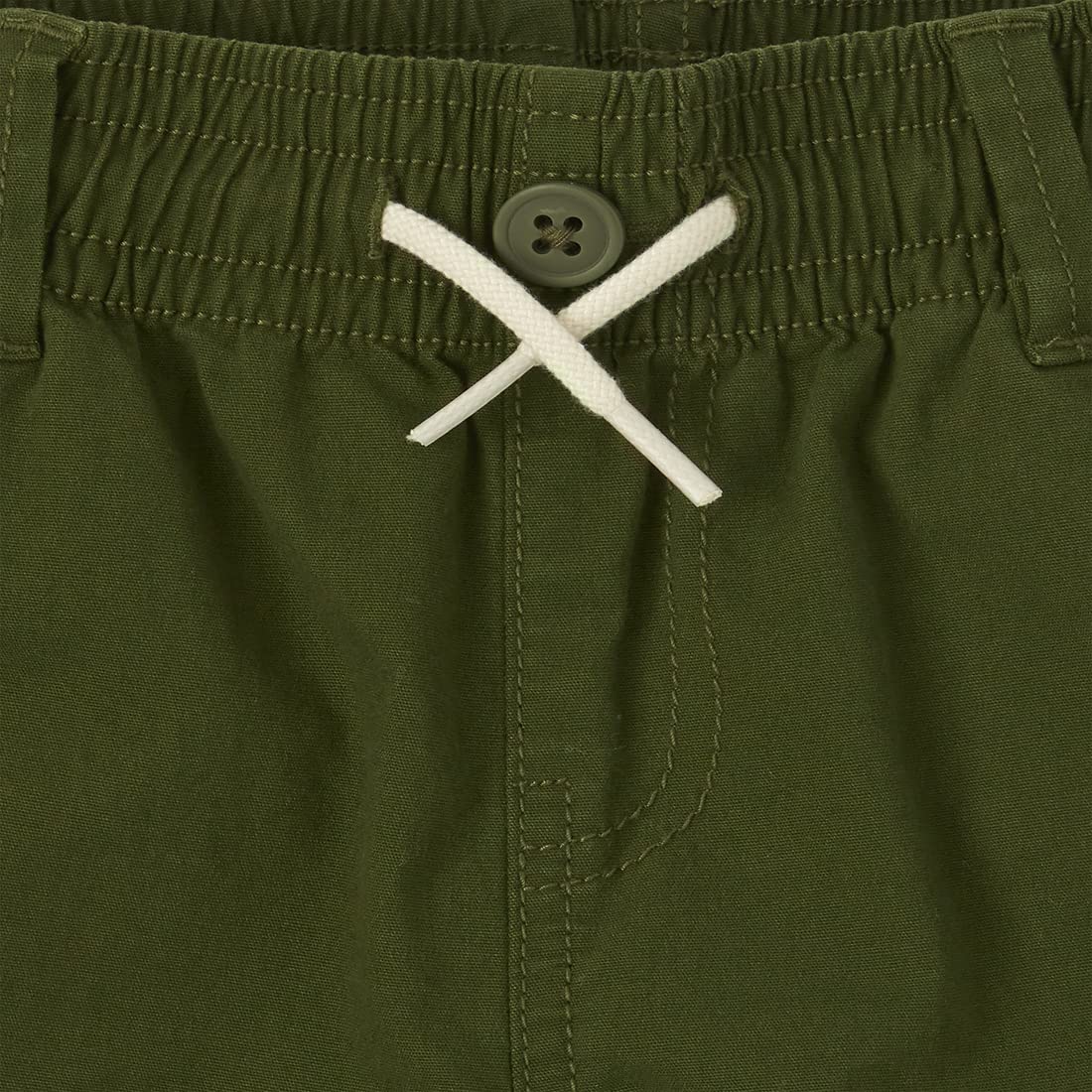 The Children's Place,Woven Stretch Pull On Jogger Pants,Dark Ivy,7