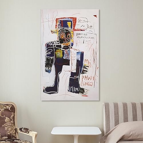 Vista 47 de Lienzo impreso para pared, póster inspirador de dinosaurio, la vida no me asusta, graffiti, pintura en lienzo, impresiones en lienzo