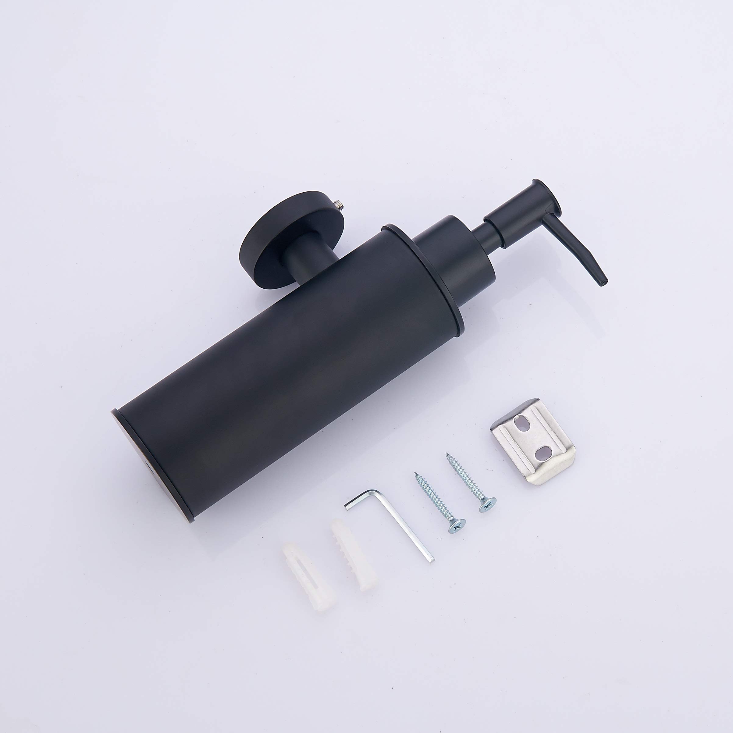 bgl Dispenser di Sapone in Acciaio Inox 304 Montaggio a Parete per Cucina e Bagno