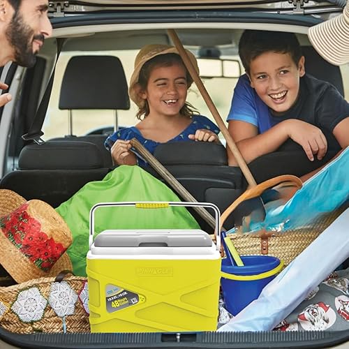 Miniatura 2 de Pinnacle Lonchera térmica térmica de 10 litros Enfriador duro portátil para campamentopicnic Coolbox se mantiene fresco durante 48 horas. con