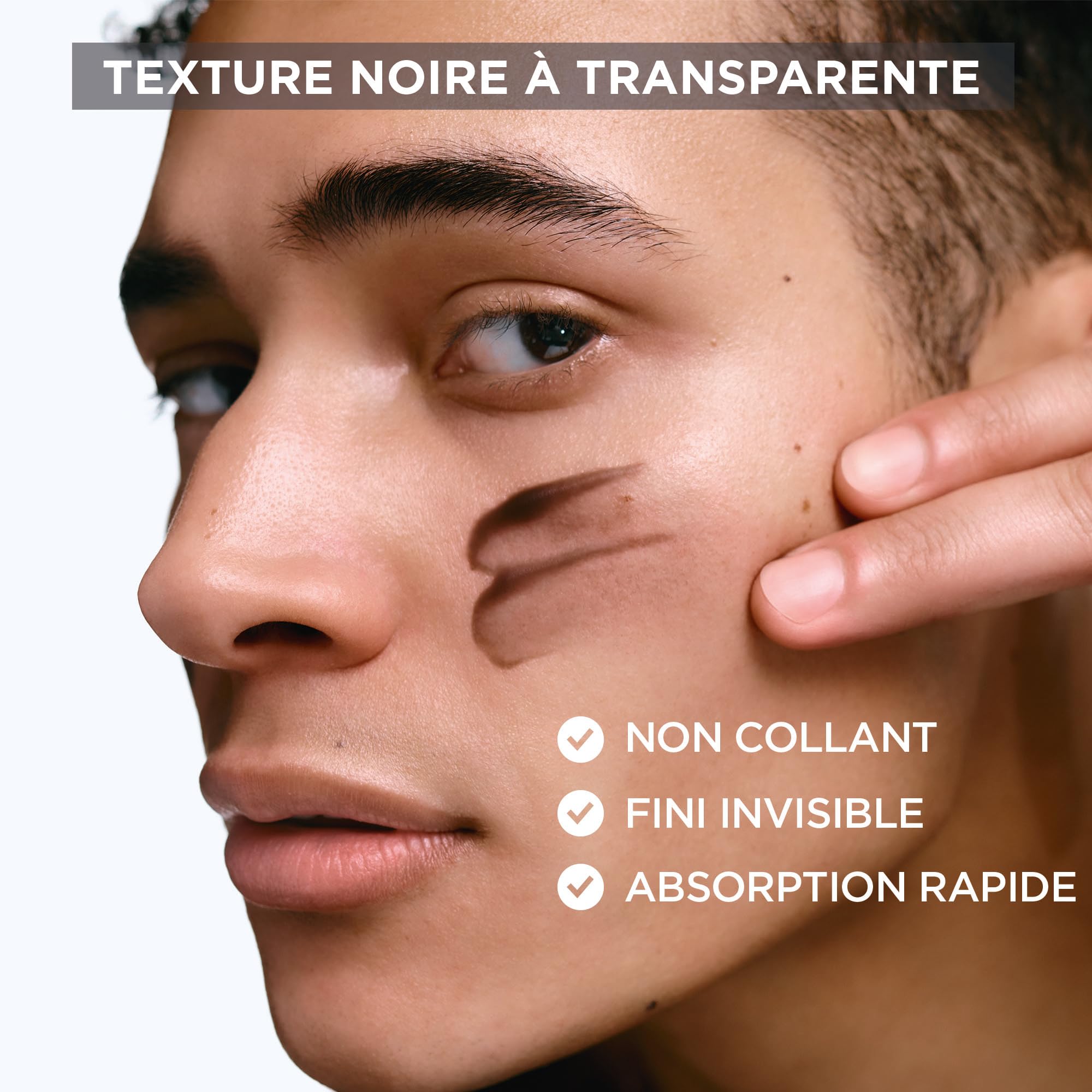 Garnier Air Cream AHA BHA Crème Visage Hydratante Matifiante au Charbon 50ml + Garnier PureActive Sérum Anti-Imperfections au Charbon Niacinamide AHA BHA Traitement Points Noirs 30ml