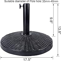 Vista 2 de Blissun - Base resistente para sombrilla en patio y mercado