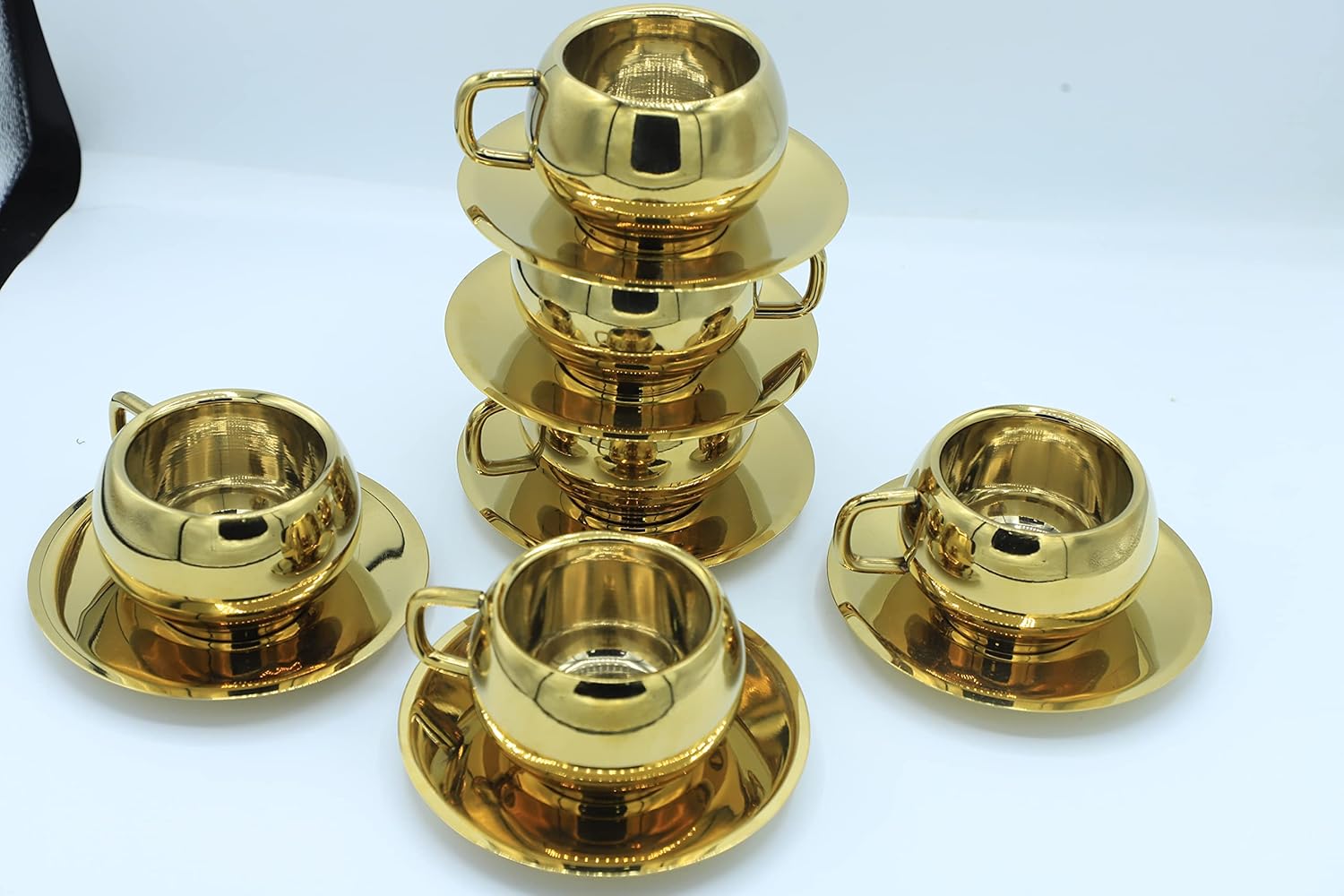 Buy SHINEON HIGH Grade Stainless Steel Double Wall Cup RAKABI with Gold