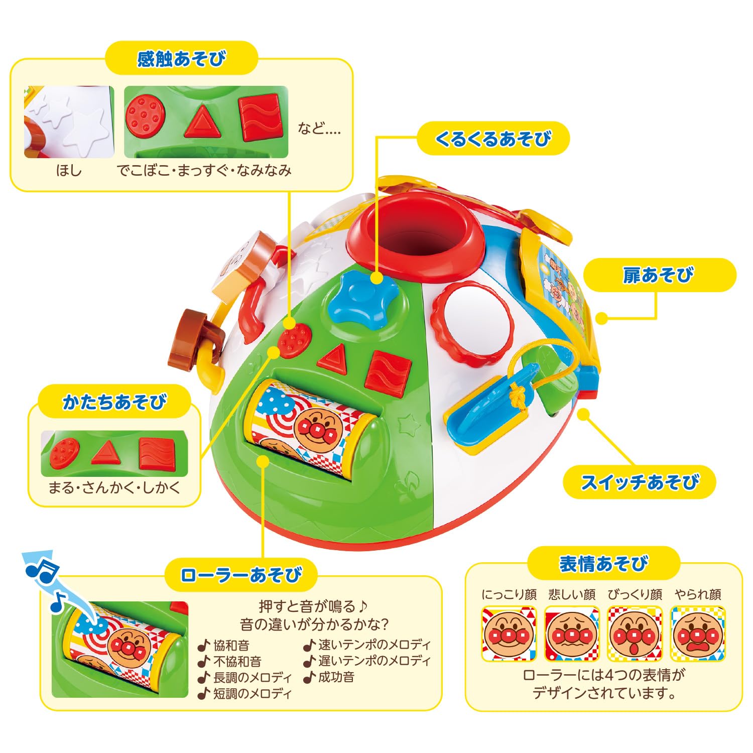 Amazon | [バンダイ(BANDAI)] ～脳を育む～知育たっぷり！アンパンマン