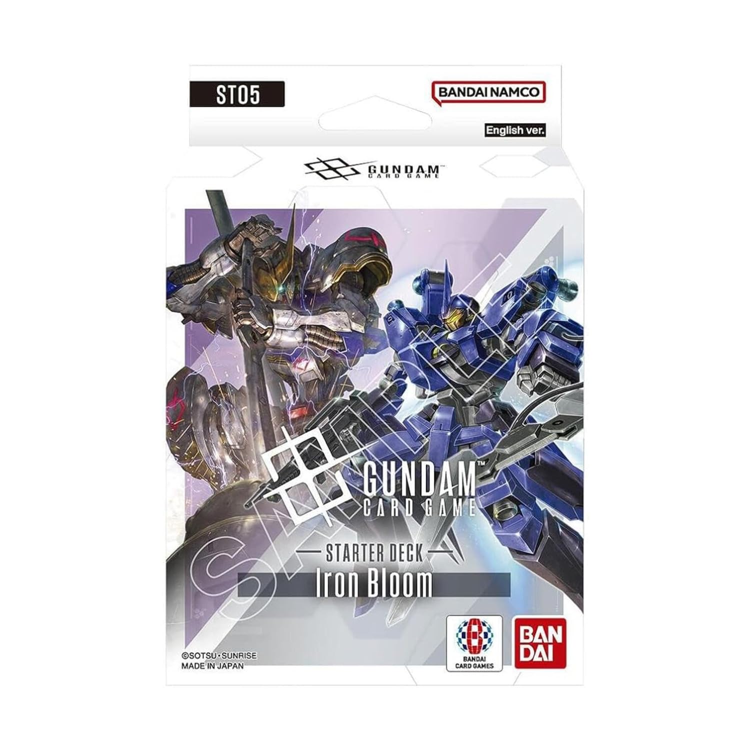ガンダムカードゲーム　パラレル　アムロ　キラ　ストライカーパック Amazon.com: Gundam Card Game Starter Deck - Iron Bloom (ST05) - 50