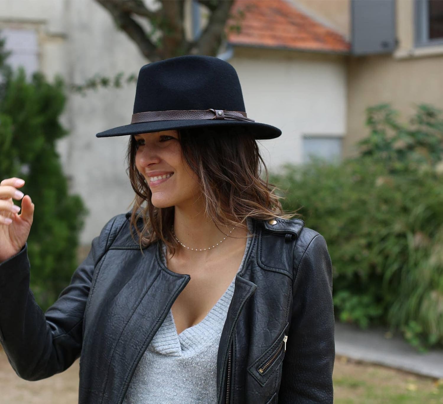 Classique Trav. Belt Wool Felt Fedora Hat