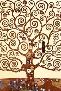 Huntington Graphics The Tree of Life by Gustav Klimt - Art Poster 24 x 36 inches