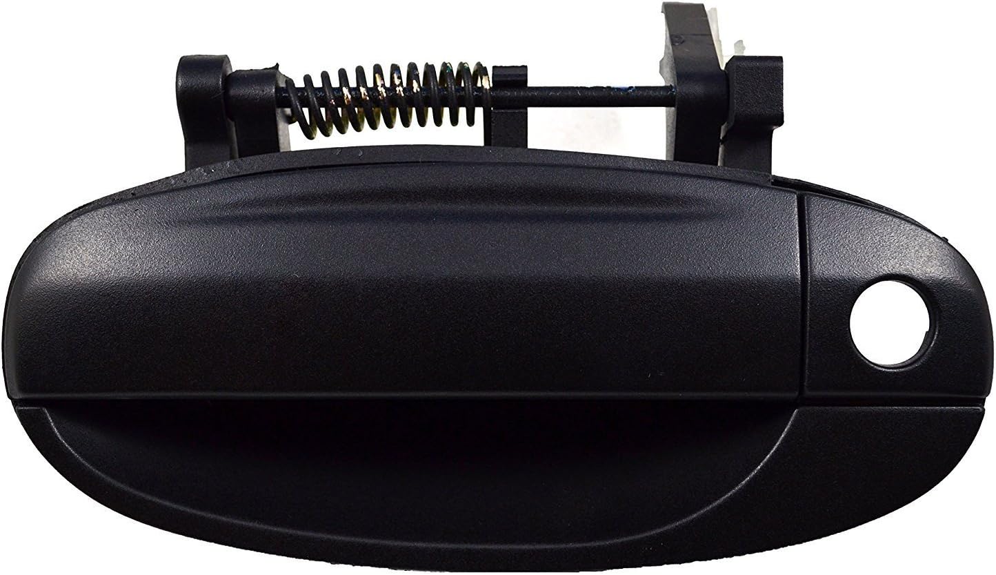 8512 Textured Black Front Left Driver Side Outside Outer Exterior Door Handle For 2004-2008 Chevy Aveo; 2009-2011 Chevrolet Aveo5