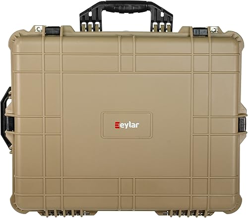 Miniatura 1 de Eylar Estuche rígido extra grande para pistola de 24 pulgadas, impermeable, con espuma TSA estándares