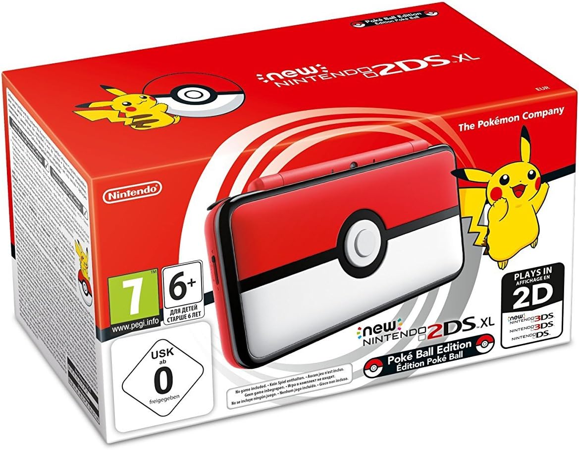 New Nintendo 2DS XL Poké Ball Edition (sans jeu)