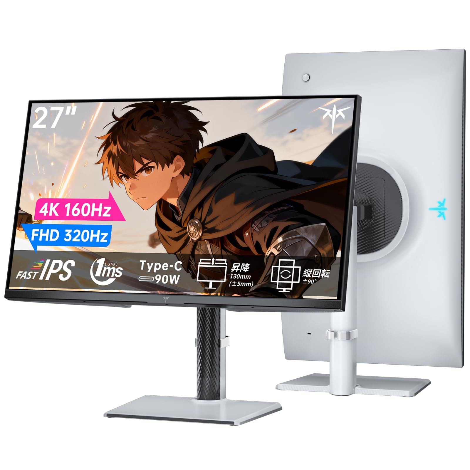 Amazon.co.jp: KTC 27インチ 4K UHDゲーミングモニター FAST IPS