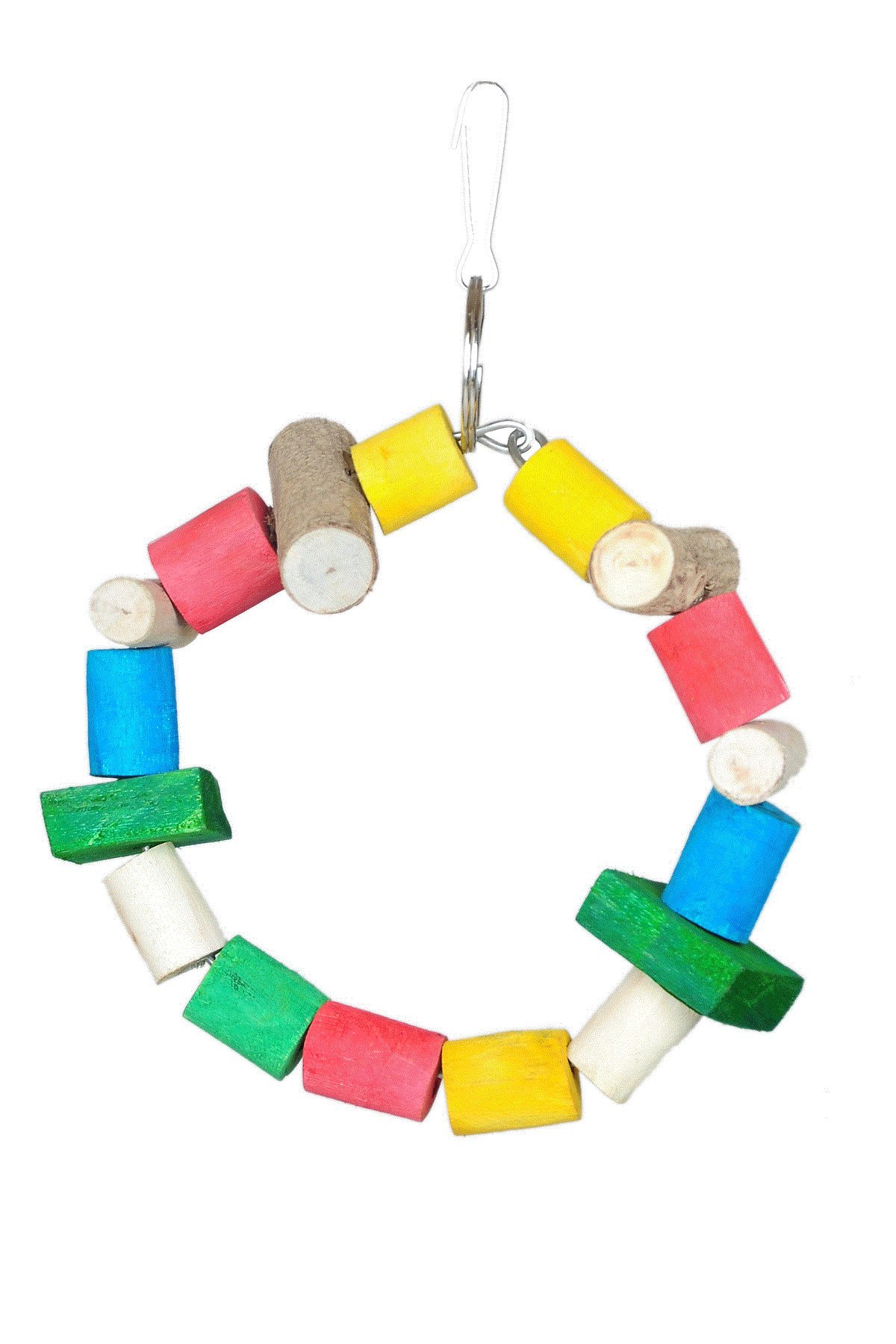 See full amazon price history chart for KSK 7" Bird Parrot Colourful Wooden Beeds,Block,Trangal Wooden Part Swing Perch Ring Cage Accessories for Small Parrots, Parakeets, Lovebirds, Budgie, Finches (Small) KSK 7" Bird Parrot Colourful Wooden Beeds,Block,Trangal Wooden Part Swing Perch Ring Cage Accessories for Small Parrots, Parakeets, Lovebirds, Budgie, Finches (Small) (B01FZYWYG8) Amazon Price History, Amazon Price Tracker