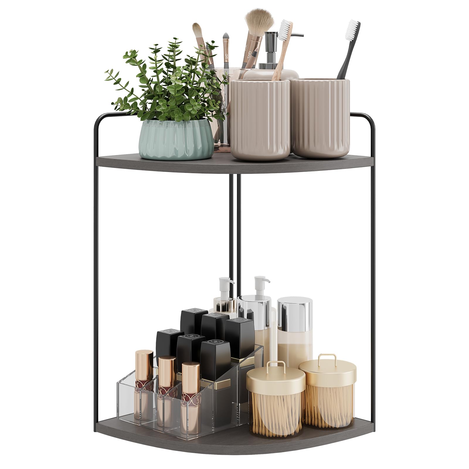 Bathroom Counter Organizer, Vanity &amp; Makeup Countertop Organizer