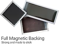 Vista 3 de Crystal Beach Texas Beach - Imán para nevera, diseño de tortuga, diseño individual