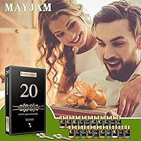 Vista 7 de MAYJAM 20x5ML Essential Oil Gift Set, Pure Essential Oils for Diffusers for Home, Long Lasting Scented Oil for Soap Candle Making