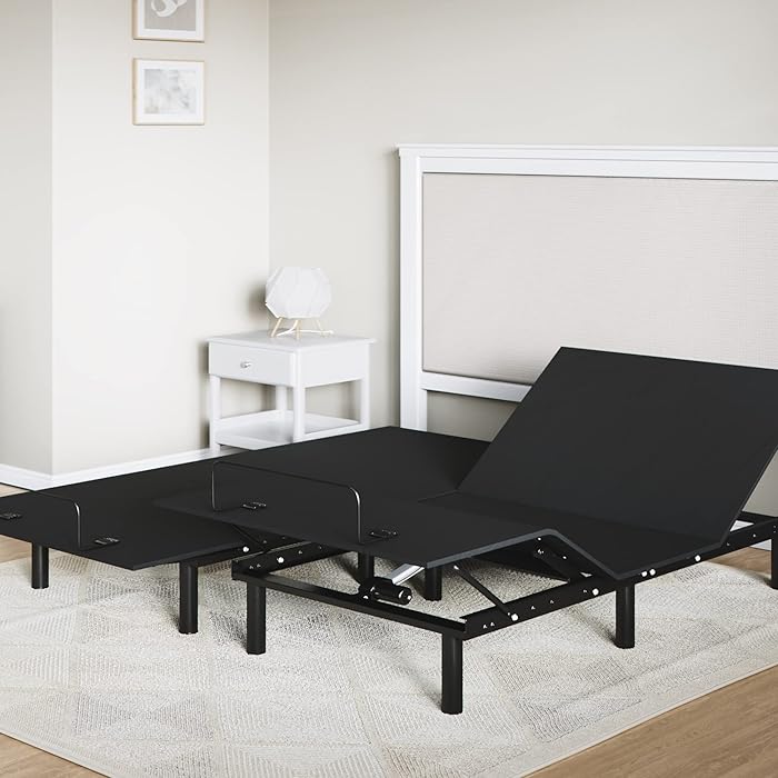 Buy Sven & Son Essential Adjustable Bed Base Frame (Storage Bed