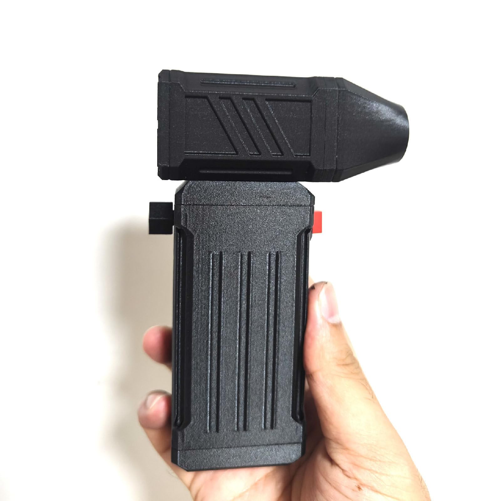 UPIKIT 150w High Power Dust Blowing Gun,Mini Turbo Fan 110000 Rpm,45m/S Wind Speed,Stepless Speed Regulation,7500mah,13 Fan Blades,Turbine Air Gun,Black