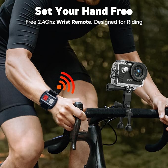 Dragon Touch Vision 3 Cámara Deportiva 4K miniatura 5