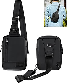 KIWIFOTOS ボディバッグ ショルダーバッグ スマホバッグ 斜めがけバッグ ボディーバッグ 男女兼用 スマホポーチ スマホ モバイルバッテリー 収納 小物入れ ストラップ調節可能 撥水生地 大容量 軽量 多機能 旅行 通勤 通学 登山 キャンプ 徒歩 ピクニック 自転車 スポーツ ビジネス アウトドア 出かける用