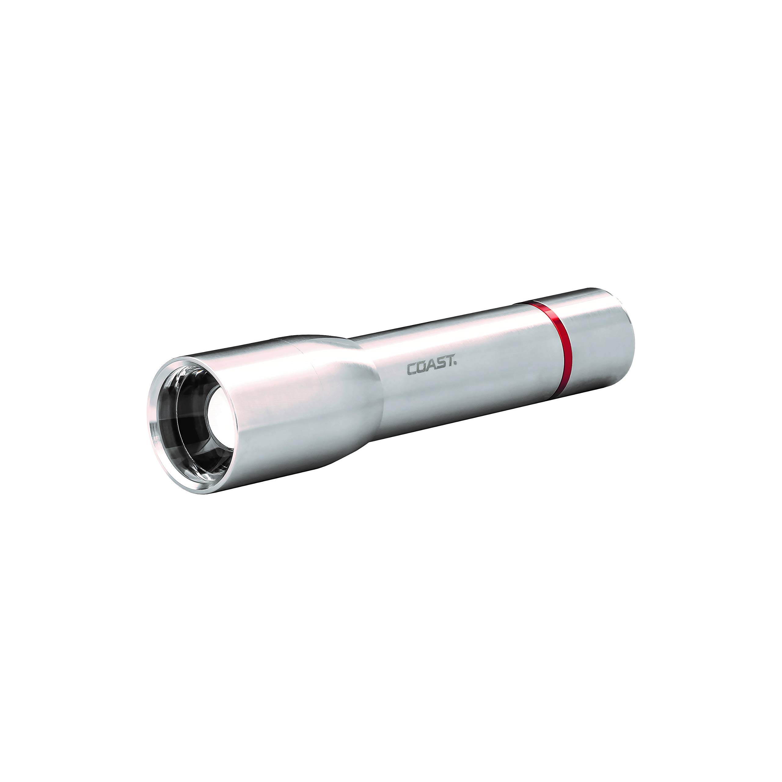 coast rechargeable stainless steel led flashlight ss1r Slayer 1150 Lumen USB-C with Spot/Flood, Memory Mode and Pocket Clip, Blue this rechargeable flashlight combines bright white illumination and a built COAST PX1R Rechargeable Flashlight |