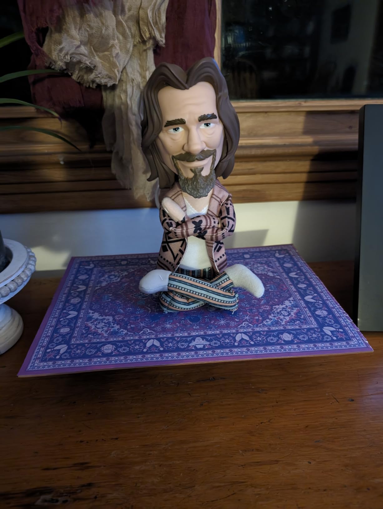 Shelf Talkers The Dude Talking Plush - 12 Inch Pull-String Toy With 14+ Movie Quotes From The Big Lebowski - Collectible Gift For Fans - View #8