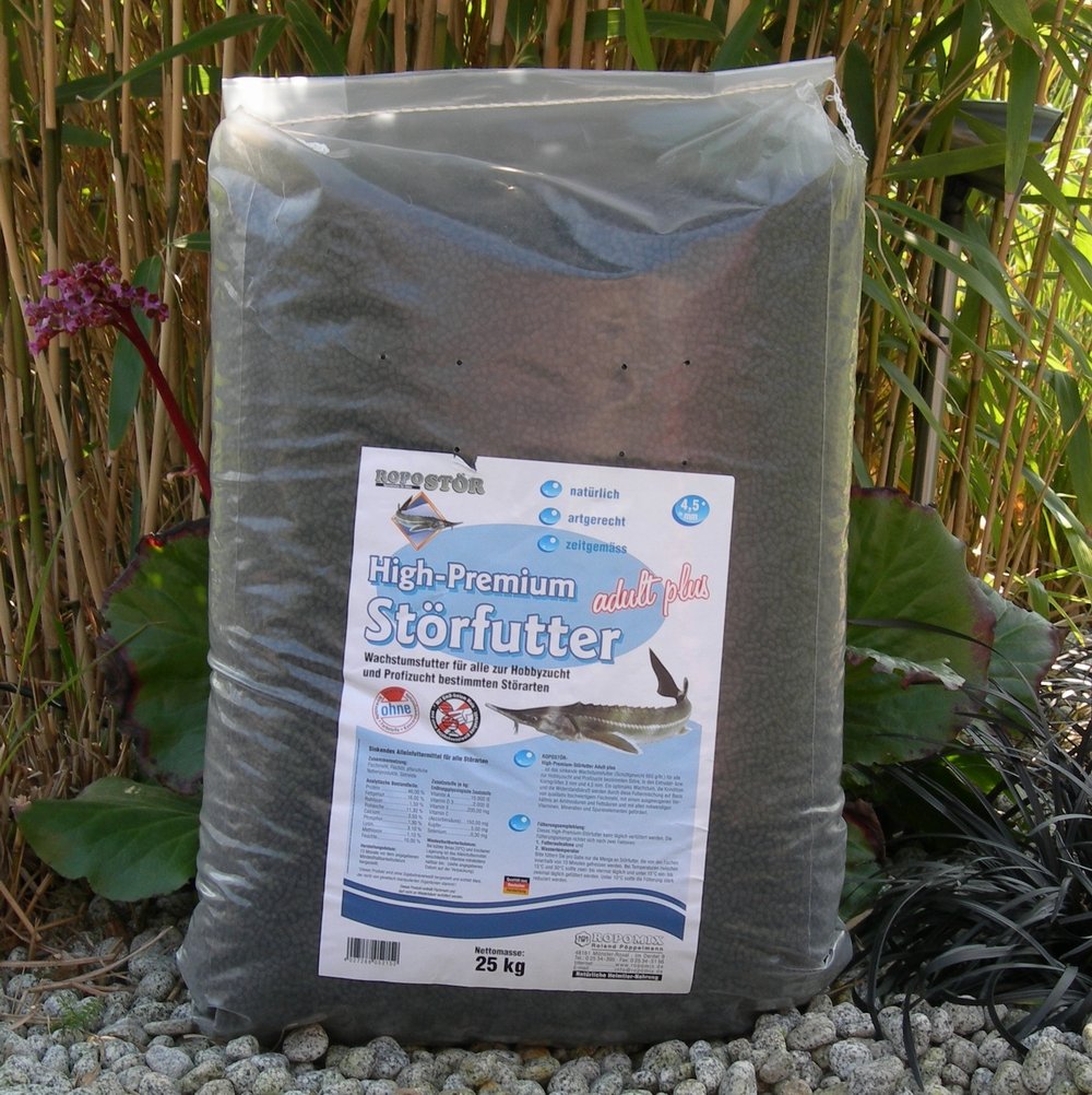 25 kg Störfutter High-Premium Adult Plus 4,5 mm Granulat