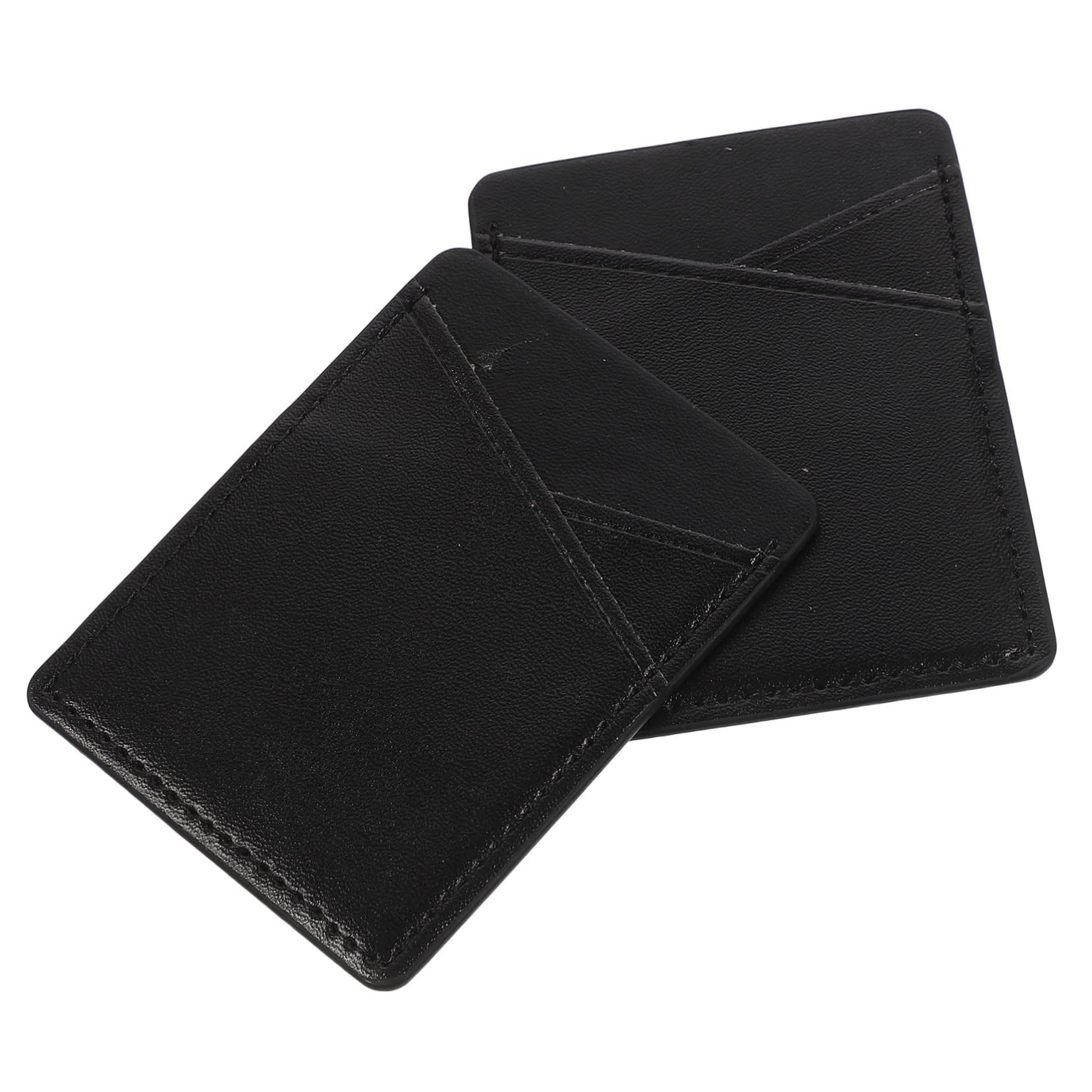 DOITOOL 10piezas Soporte Adhesivo para Tarjetas De Crédito Holder De PU para Teléfono Móvil Organizador De Ranuras Práctica Compatible Smartphones