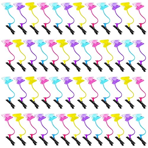 Miniatura 8 de 50 pinzas para brotes de estilo mixto, horquillas para plantas, brotes de hierba, brotes de hierba, accesorios para el cabello, regalo para mujeres,