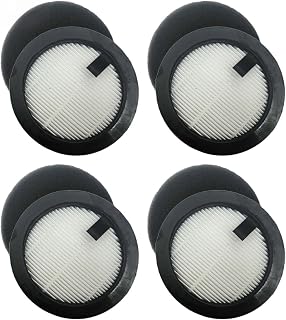 H13 HEPA Filter Ersatz für SMOTURE VAC01/VAC02/VC70 & Ozeeco EC01 Staubsauger, Waschbar Vorfilter Schwamm Set, 99.97% Filtration Effizienz, Zubehör Teile (4er Pack)(4 PACK)