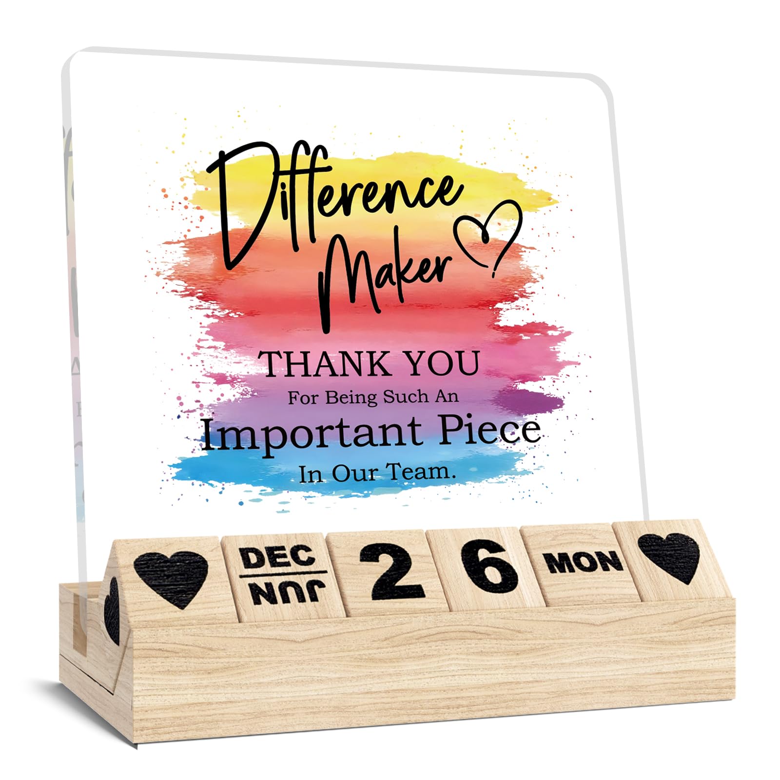 Work Anniversary Desk Sign — original gift idea
