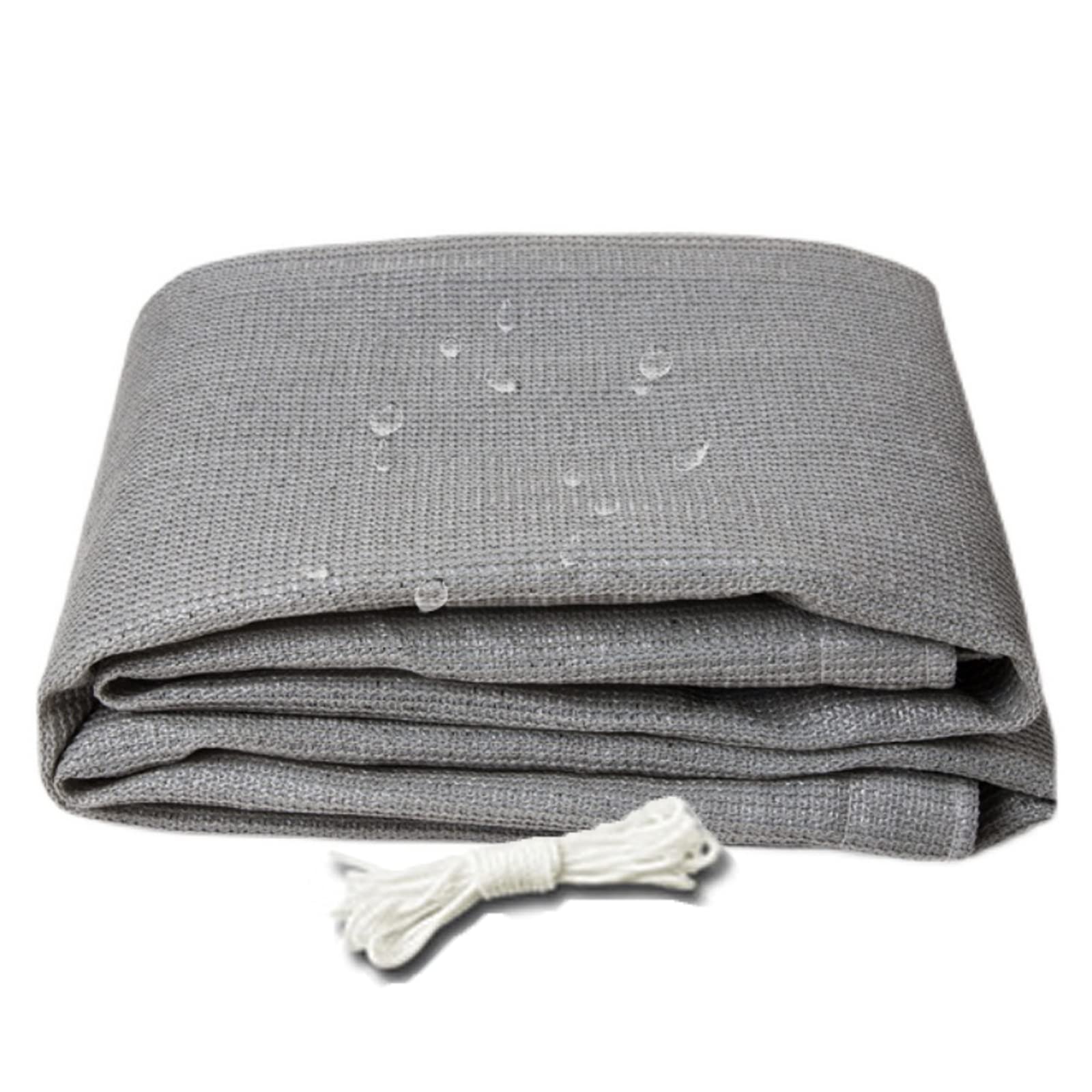 Tissu d'ombrage rectangulaire contre la chaleur étouffante du jardin