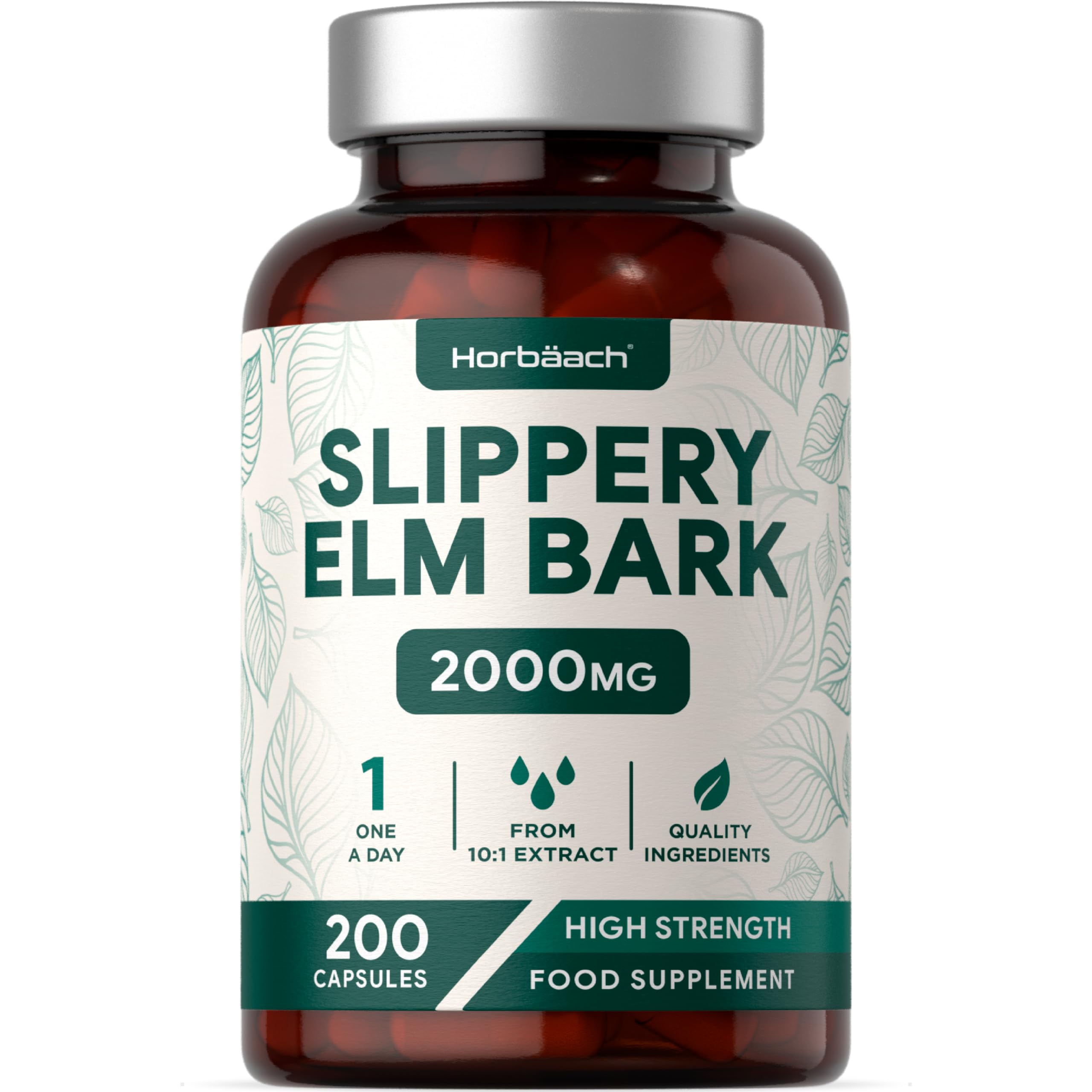 Buy Slippery Elm s 2000mg 200 Powder s No Artificial