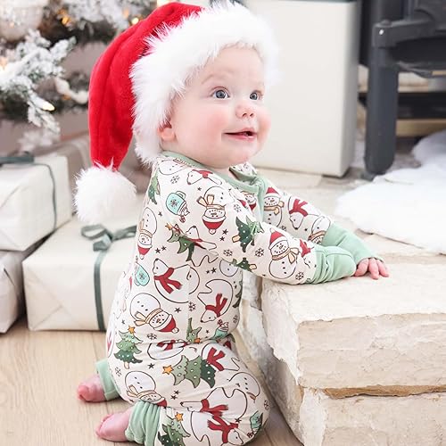 Miniatura 2 de Traje de Navidad para bebés, niñas y niños, mameluco con árbol de Navidad, mameluco para recién nacidos, ropa de Navidad