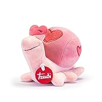 Lumachina 52242 Trudino Peluche cuore con dedica, regalo San Valentino