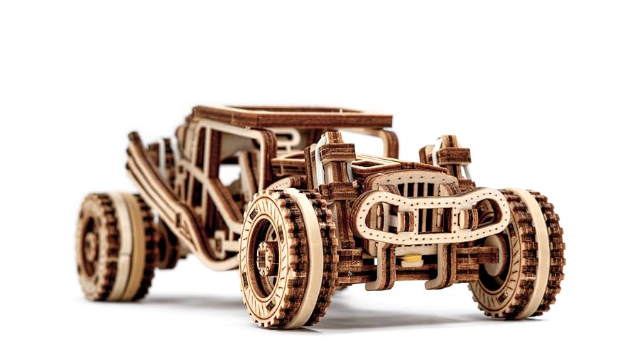 Amazon | Wooden.City Buggy - DIY 3D木製モデルキット 大人が車