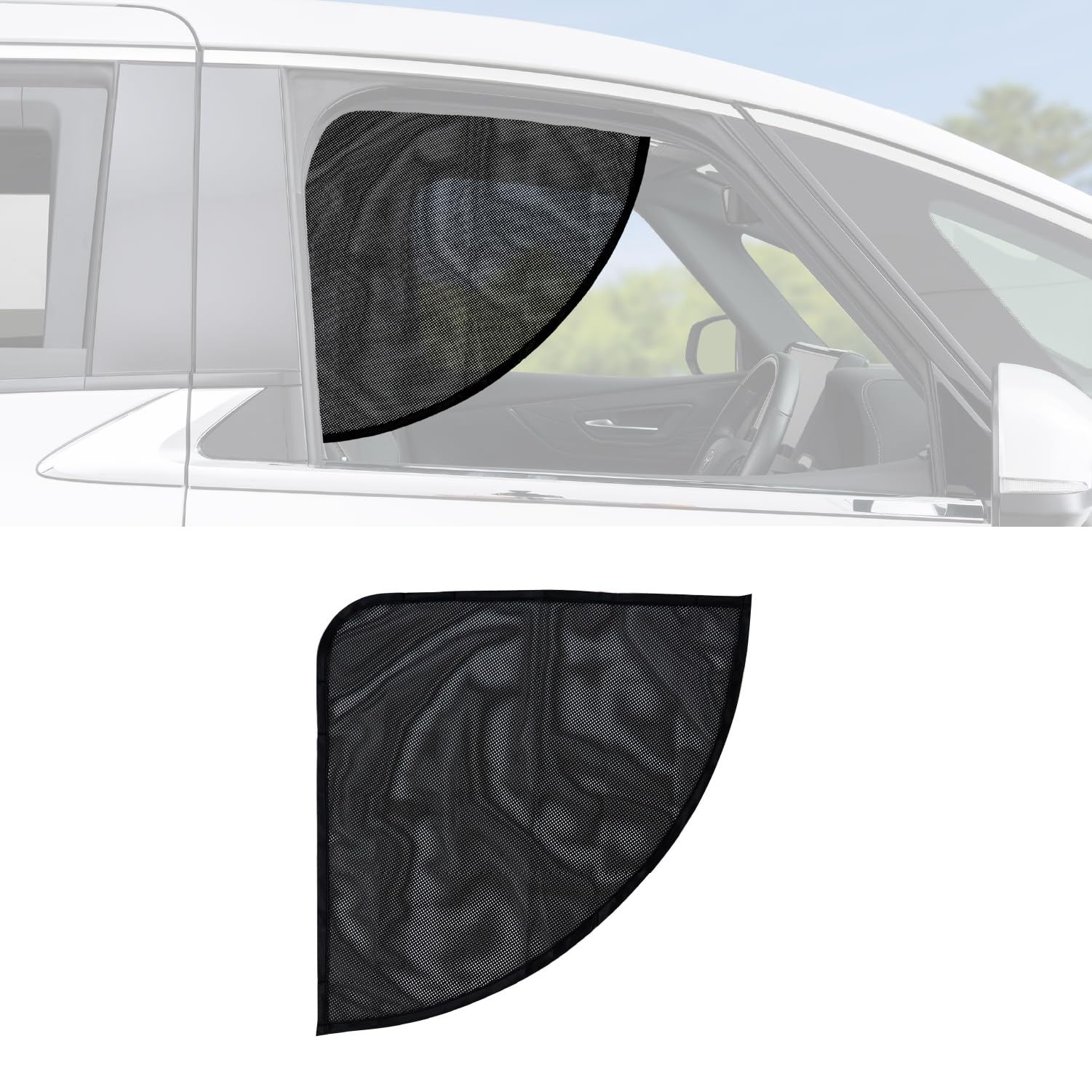 Amazon | セイワ (SEIWA) 車用カーテン クォーター カーテン メッシュ