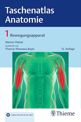 Taschenatlas Anatomie, Band 1: Bewegungsapparat: Mit Online-Zugang