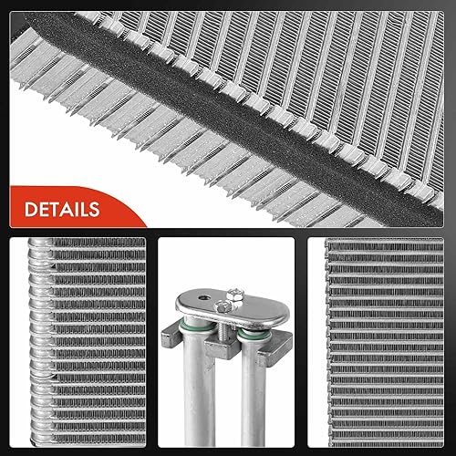 Miniatura 4 de A-Premium Núcleo de evaporador AC compatible con Audi RS6 2003-2004, TT (Quattro) y Porsche 911 y Volkswagen Jetta 2000-2005, Golf 1999-2005, R32