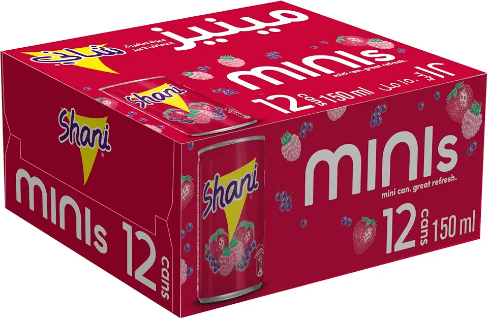 Shani Fruit Carbonated Soft Drink 12 x 150 ml