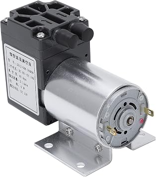 Mini Vacuum Pump Mini Negative Pressure Vacuum Pump Micro Vacuum Pump Mini Brush Piston Pressure Pump Vacuum Pump Quiet OilFree Vertical Vacuum Suction Pump for Gas Analysis