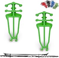 Vista 9 de Soporte universal para bastones y esquís de fondo - 1 par, soporte universal para bastones de esquí nórdico (negro)