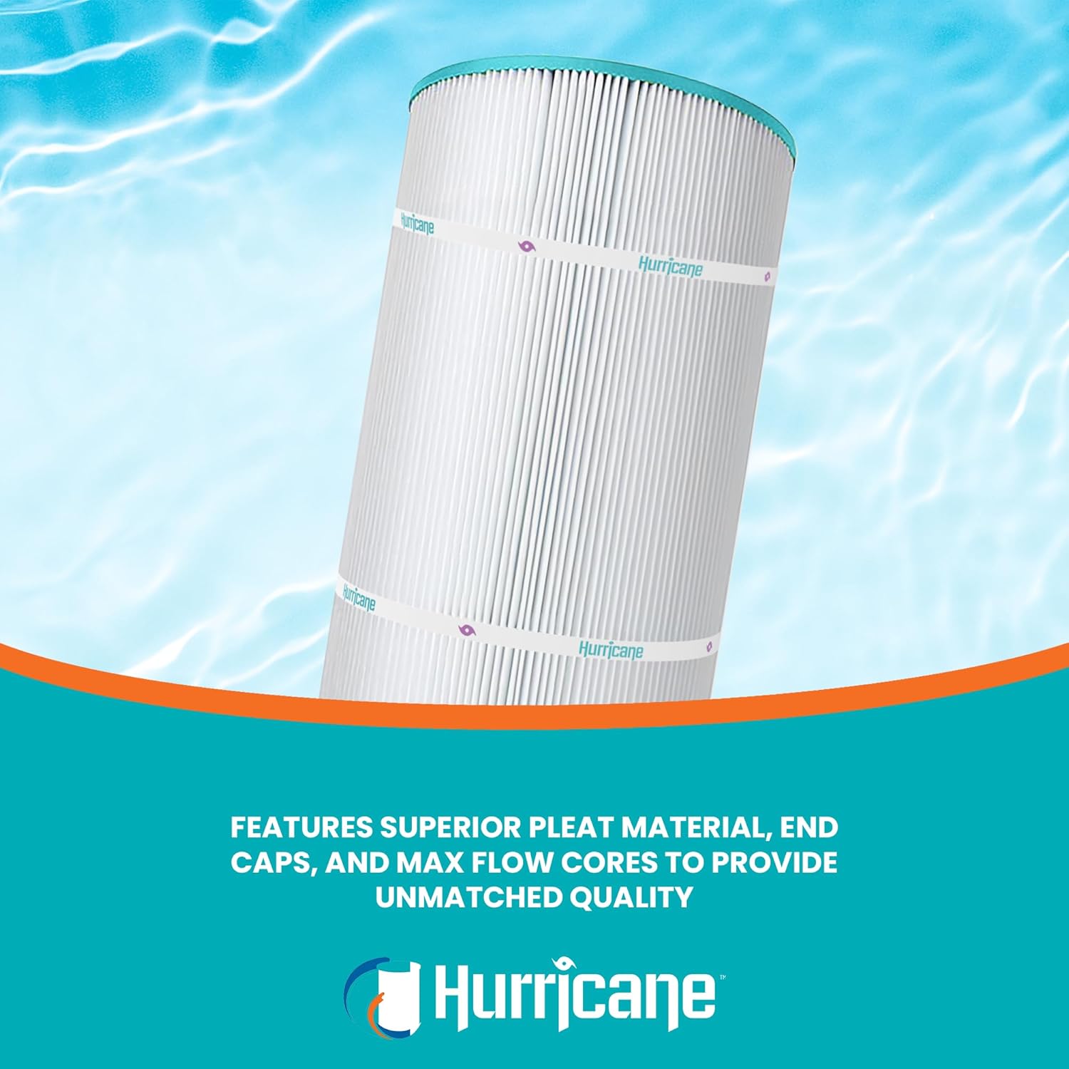 Hurricane Filters HF8410-01 Advanced Pool Filter Cartridge - Replacement for PJANCS100, Unicel C-8410, Filbur FC-0821, Jandy Industries CS 100 - Image 4