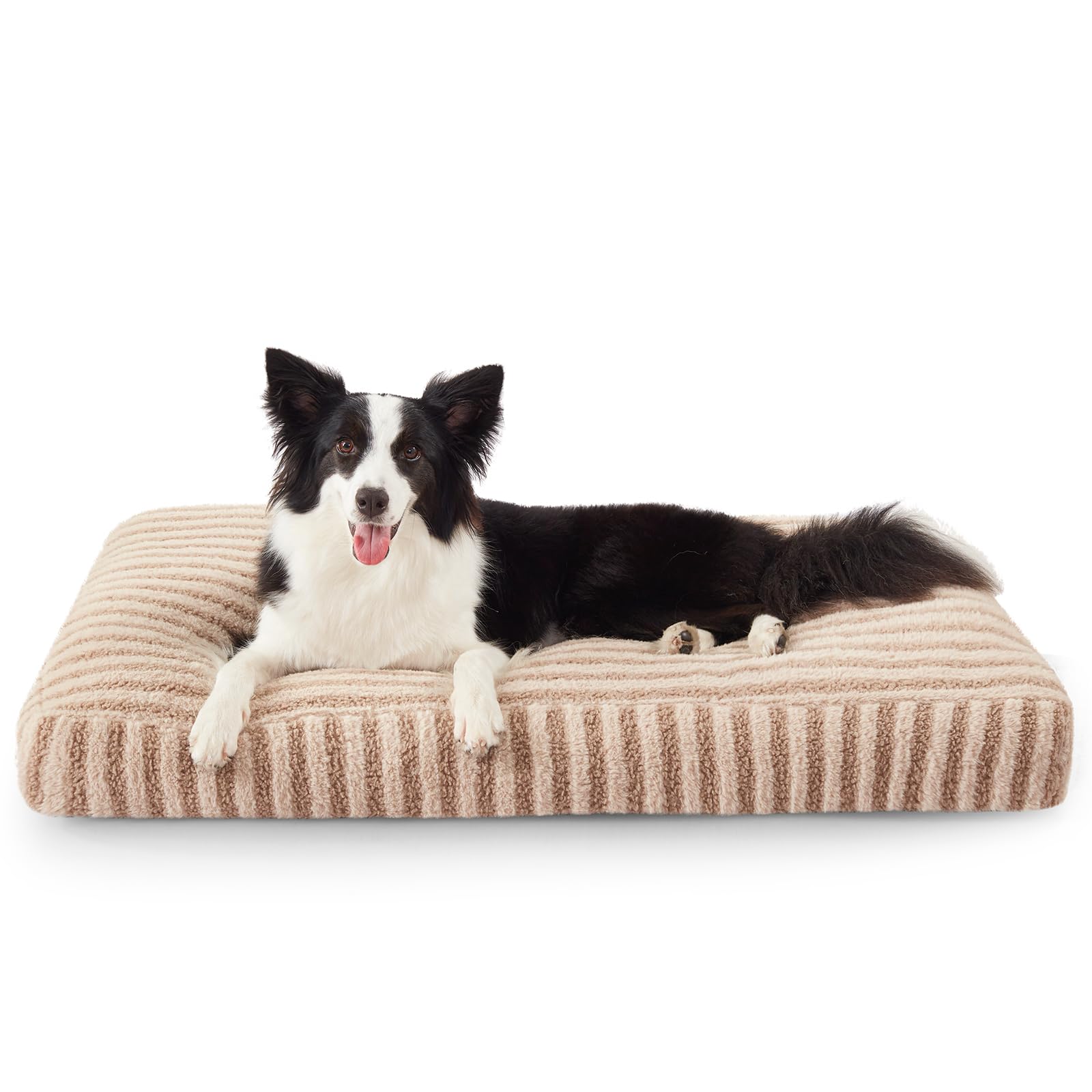 Pawk Cama Perro, Cama para Perros Medianos Lavable Extraíble, Cojín Perro Suave Transpirable Antideslizante para Perros Pequeños y Medianos, 74x53x8cm