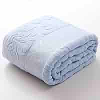 ダルトンTowel blanket Deep Blue Fiber Polyester Towel Quilt Blanket 150cmx200cm
