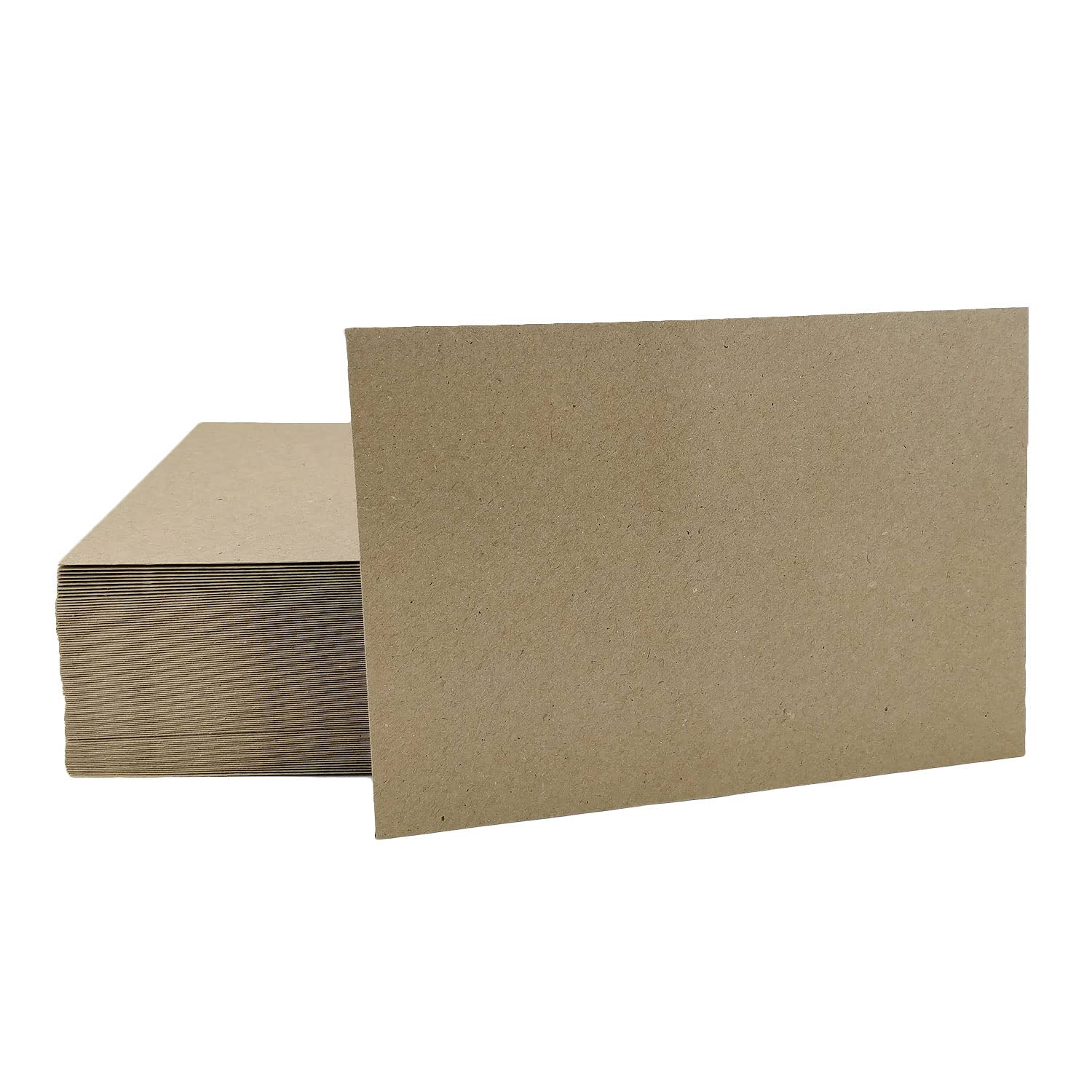 Kraft Fleck Recyclable Envelopes by Mailshack - 1,600 Envelopes (2 Boxes) (2, 5" x 7")