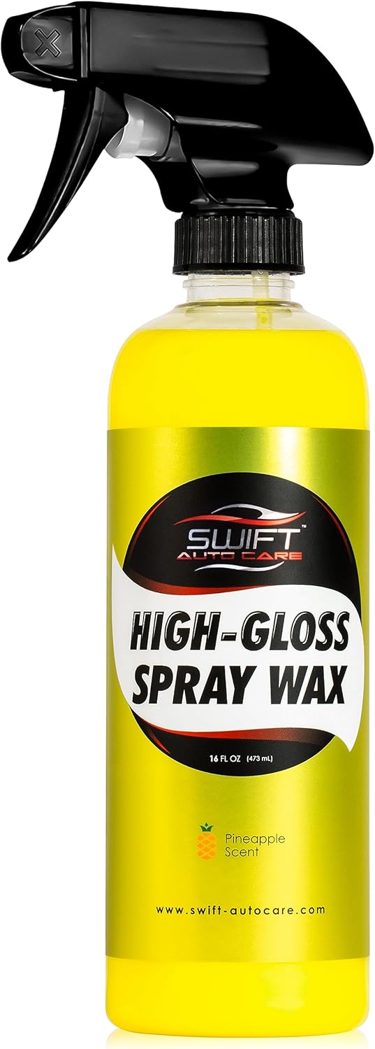 Swift HighGloss Spray Wax (16 Oz) Carnauba Liquid Wax