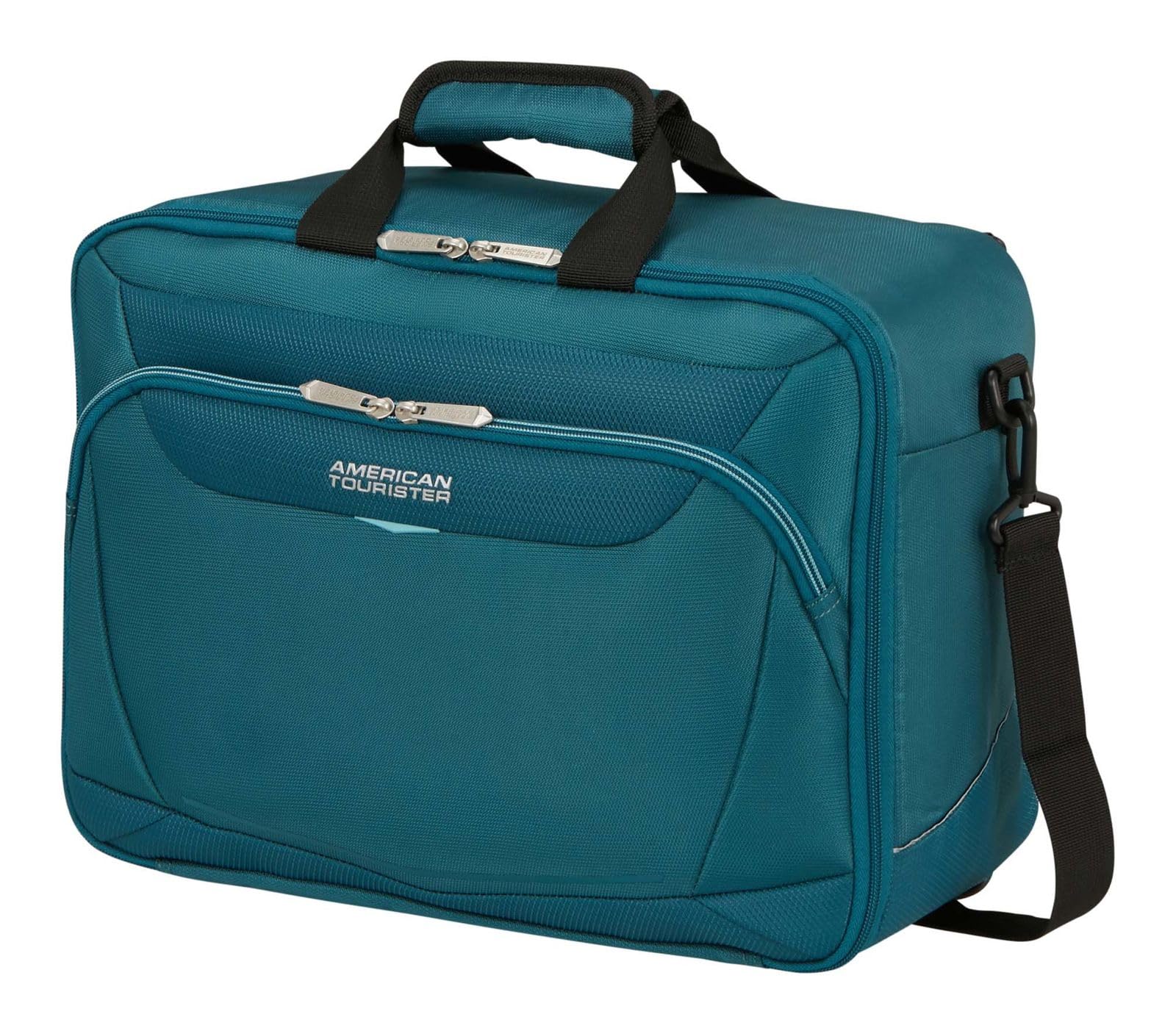 American Tourister Bolsa de Viaje Bolso Bandolera Summerride 3-Way Boarding Bag 27L Totally Teal Azul petróleo