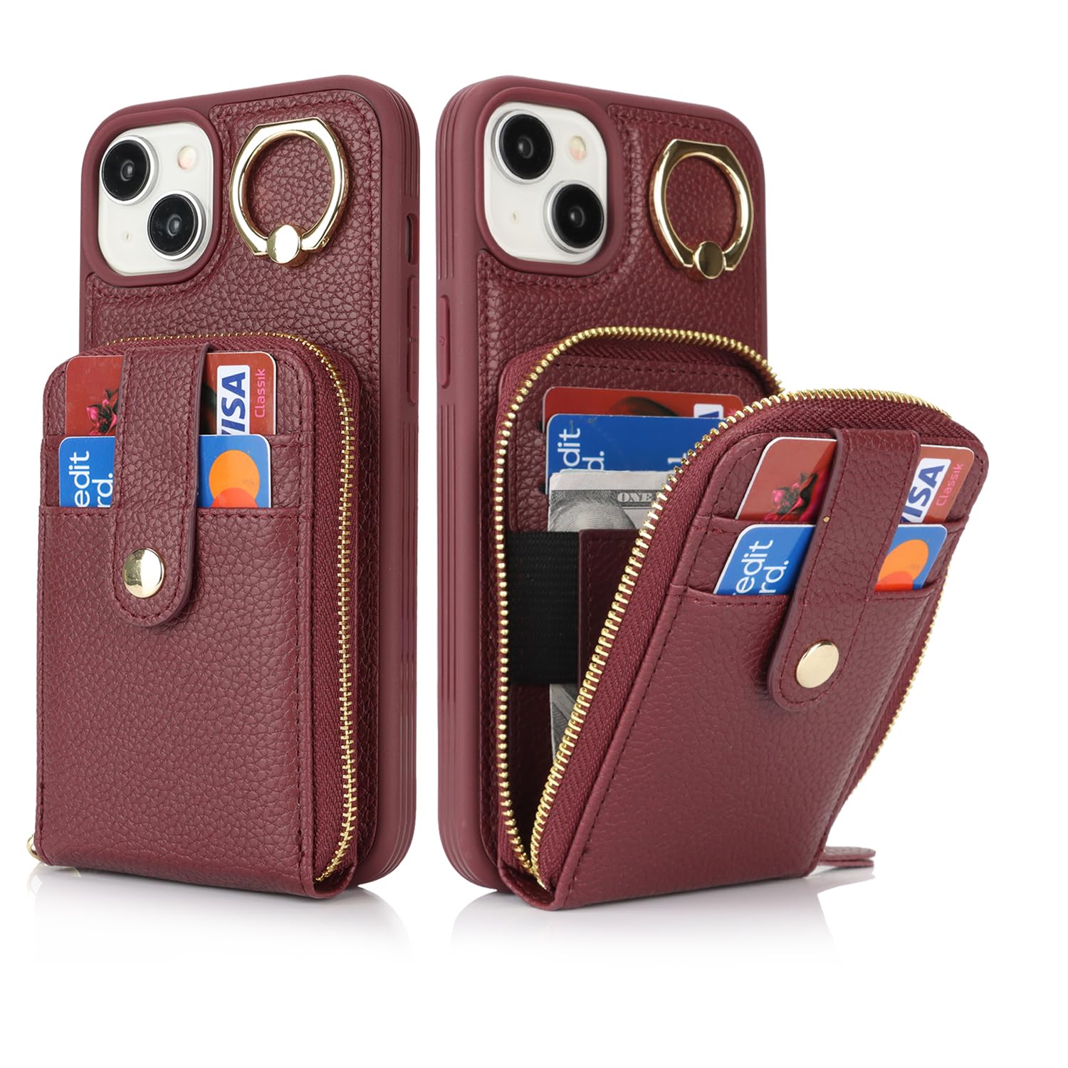 Sailortech Handyhülle für iPhone 7 Plus Etui mit Kartenfach,
