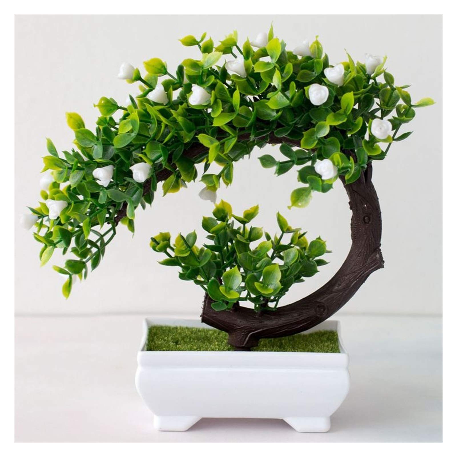 Artificielle Bonsaï Plastique artificiel Bonsai Faux Plantes Fleur De Mariage De Mariage Maison Décor Jardin Hôtel Envers Artificial Artificiel Faux Plastique Bonsaï Plant Arbre Plante Artificielles (